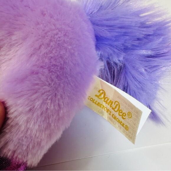 Dan Dee Purple 10 In Unicorn Plush - Picture 3 of 3